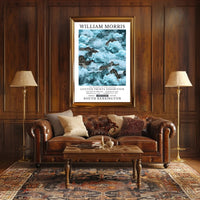 William Morris Cotton Prints Exhibition Poster