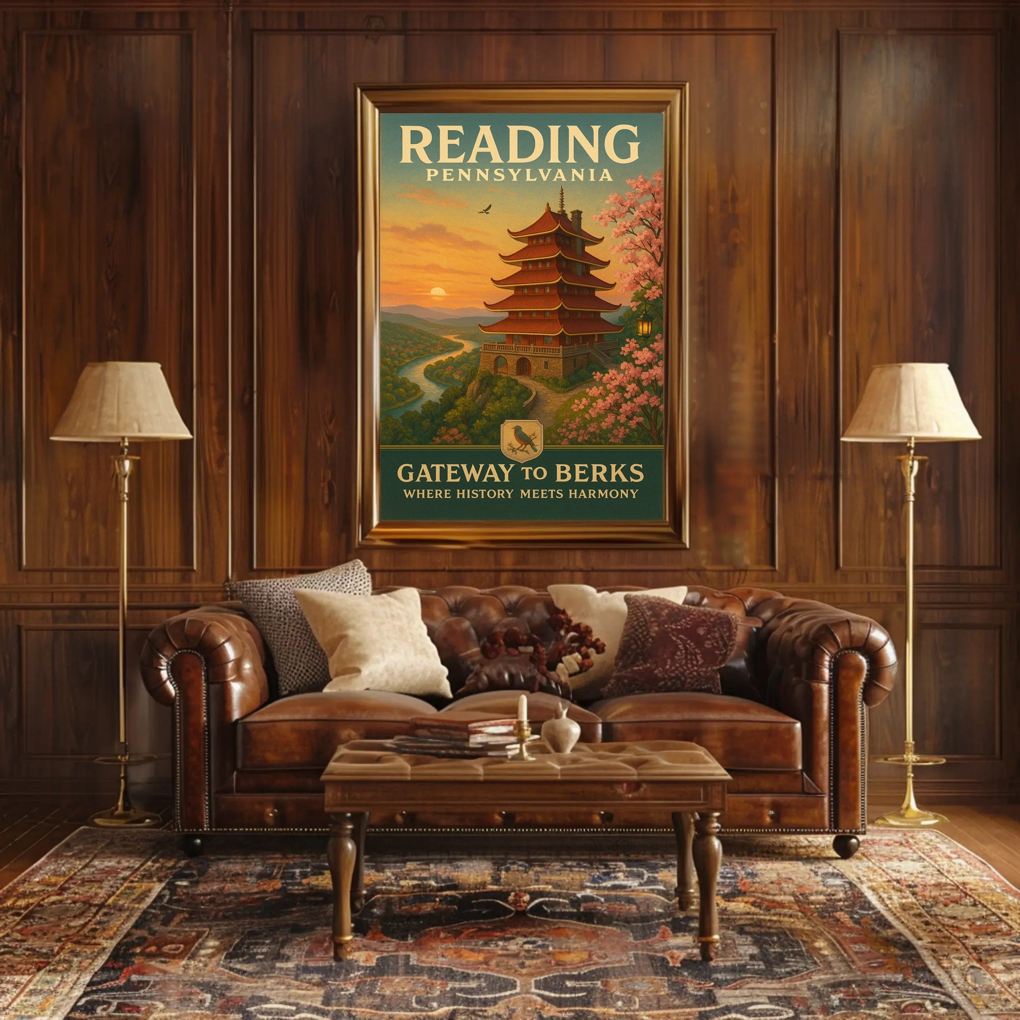 Reading, Pennsylvania: Gateway to Berks Poster