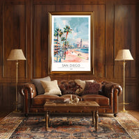 San Diego Scenic Poster PosterGoat