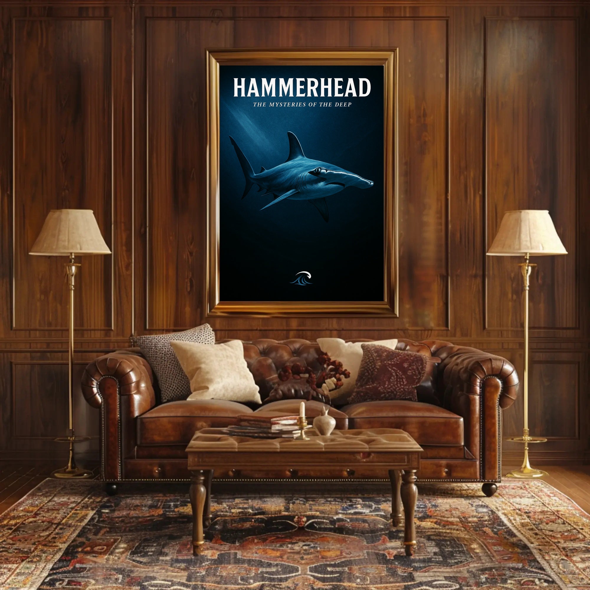 Hammerhead The Mysteries of the Deep Poster PosterGoat