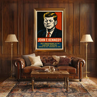John F. Kennedy 35th President Poster