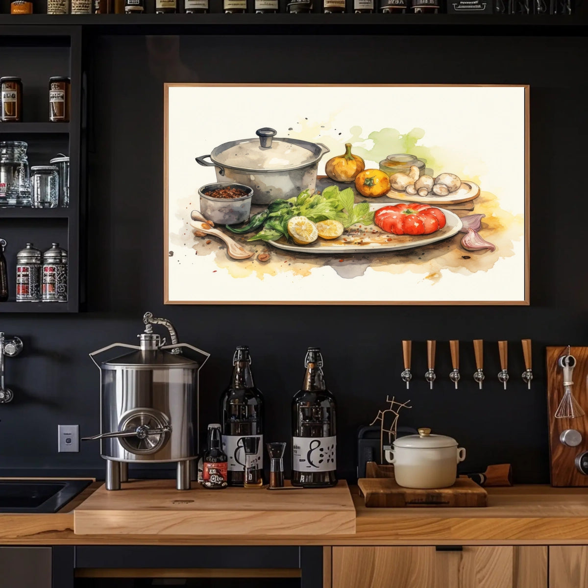 Culinary Still Life Poster