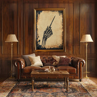 Skeletal Pointer Poster