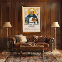 Saint Albert the Great Poster PosterGoat