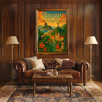 Discover Brazil Poster