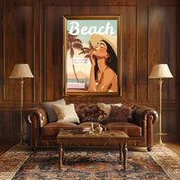 Beach Fashion Collection Poster PosterGoat
