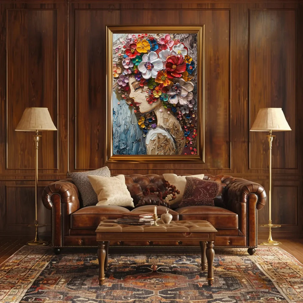 Abstract Modern Art Expressionism Poster