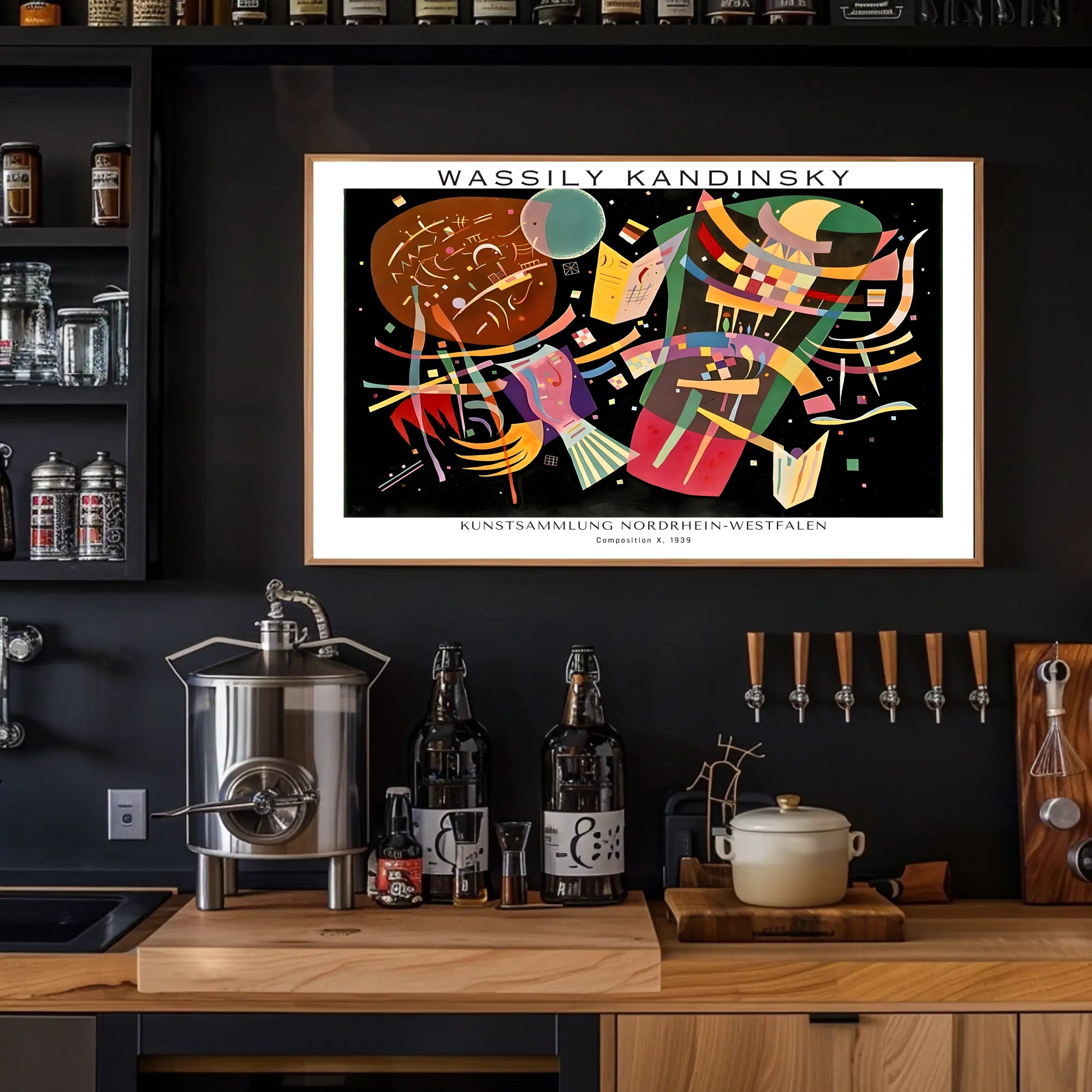 Wassily Kandinsky Composition X Poster