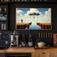 Surreal Reflections: Dreamlike Artistic Poster