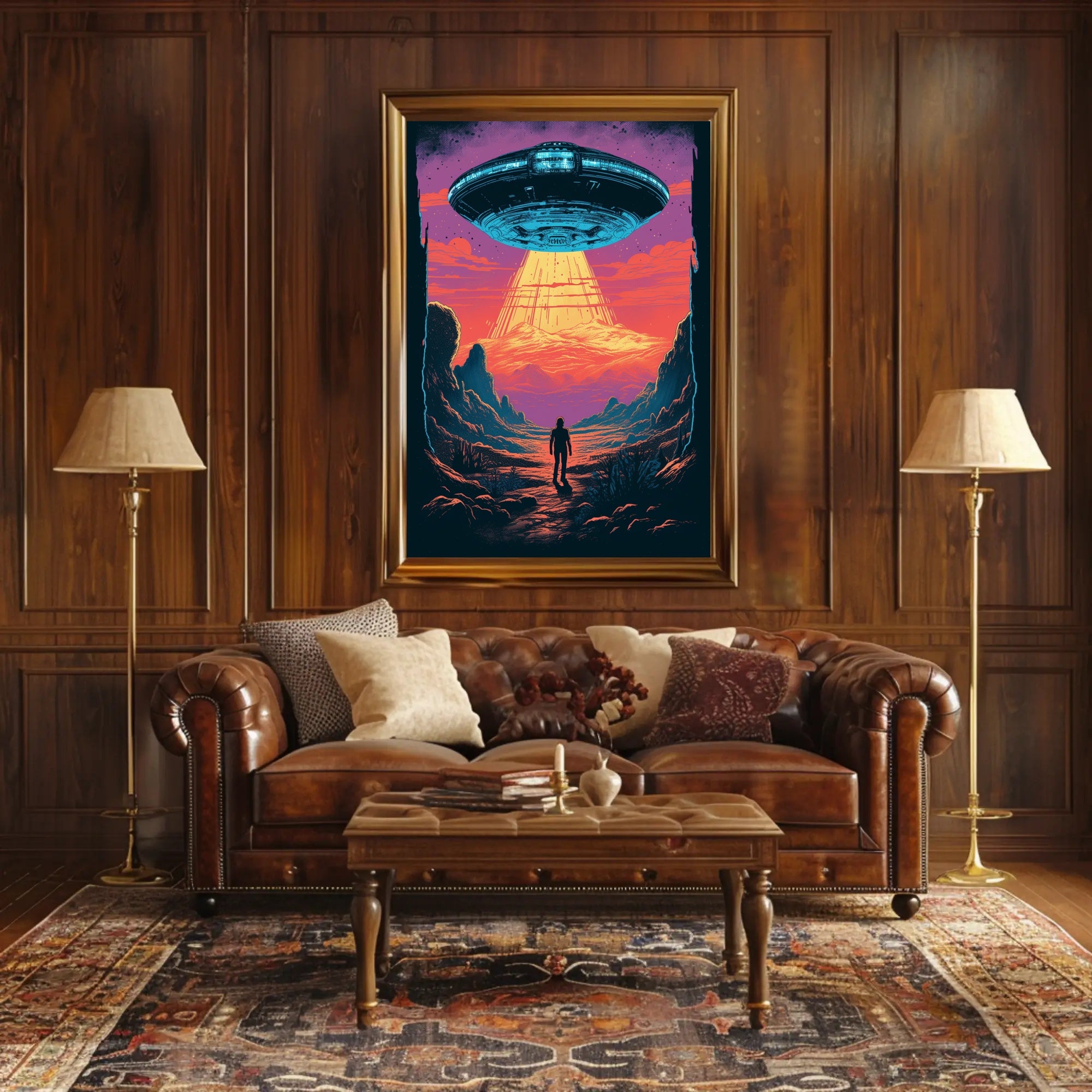 Encounter in the Canyon Poster