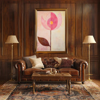 Abstract Floral Poster Modern Botanical Wall Art