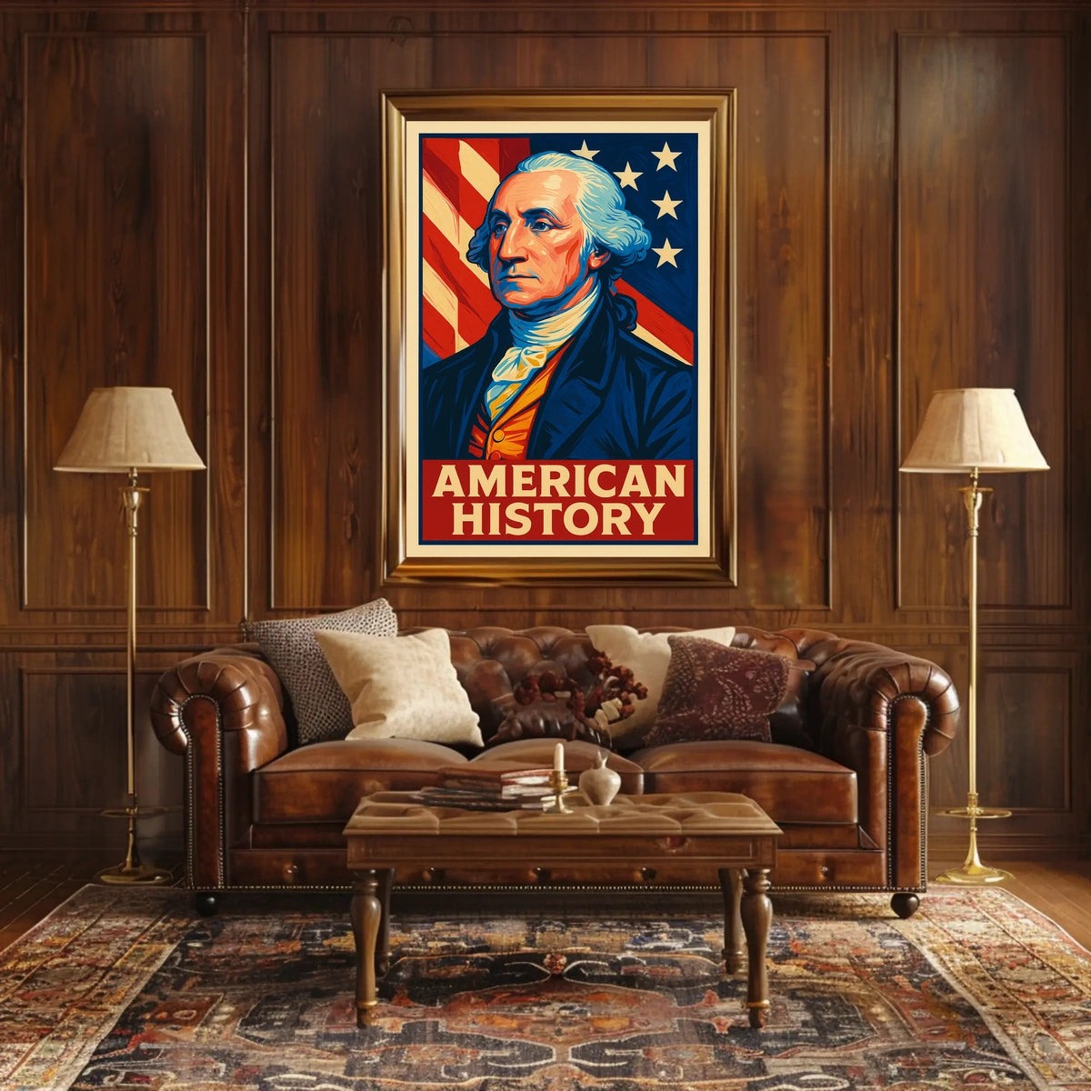 George Washington 1St President Poster