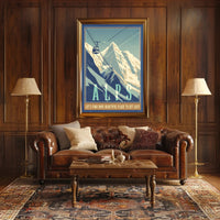 Discover the Alps Poster