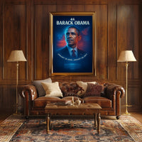 Barack Obama 44Th President Poster