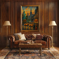 New York City Dreamscape Poster For Urban Art Lovers