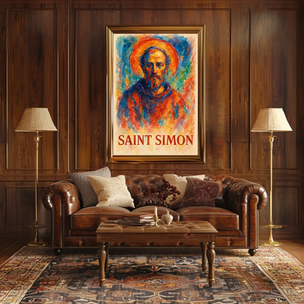 Saint Simon Poster
