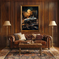 Cosmic Journey with Luxury Poster PosterGoat