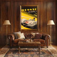 Dessau Motor Racing Championship Poster