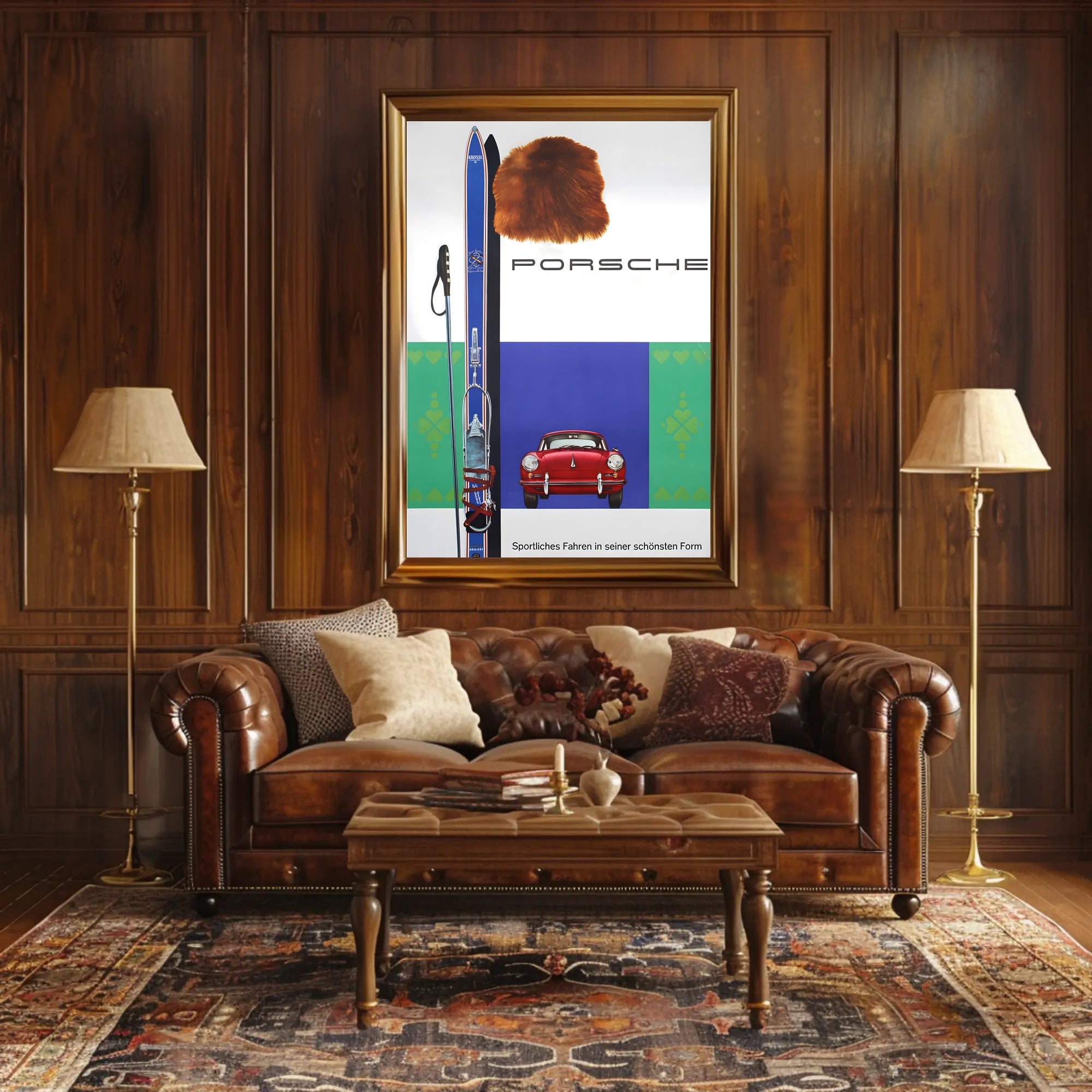 Porsche Winter Sports Elegance Poster