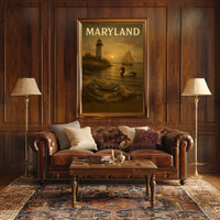Maryland Coastal Serenity Poster