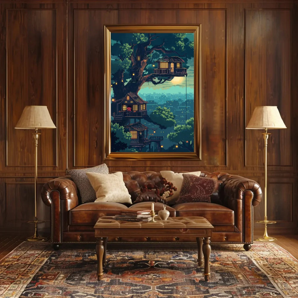 Abstract Modern Art Design Poster