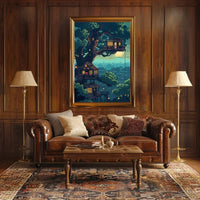 Abstract Modern Art Design Poster