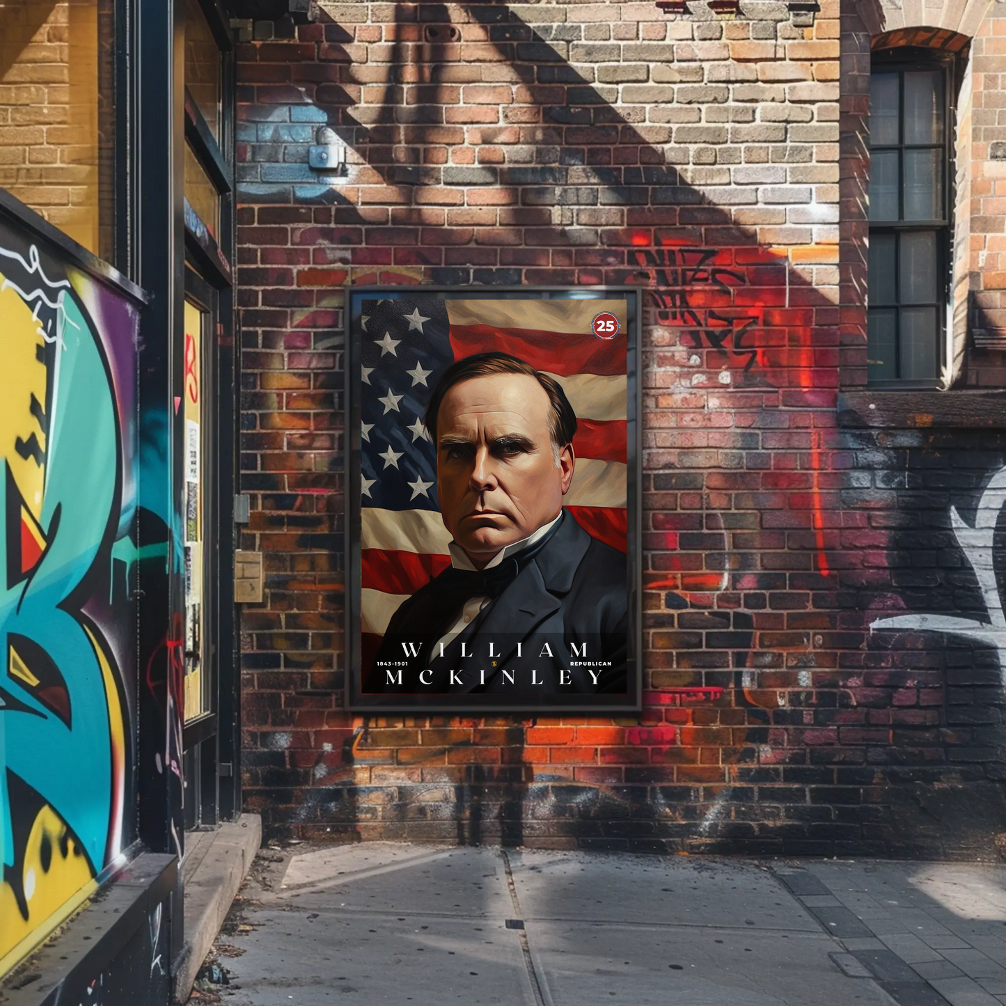 Wiliam McKinley 25th President Of The United States Portrait