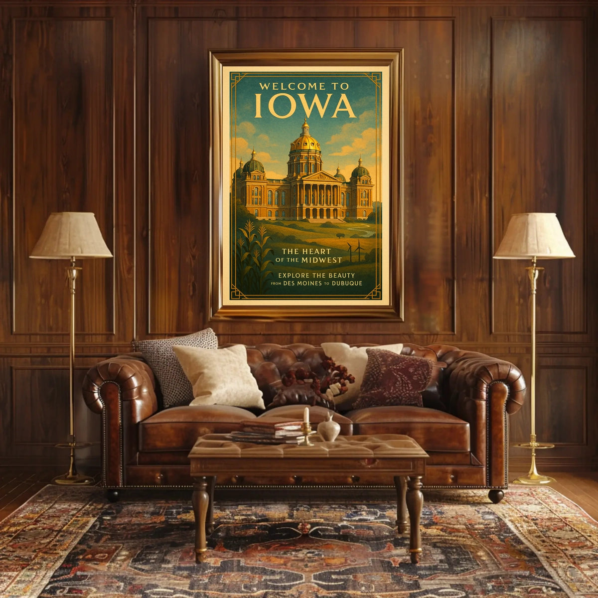 Welcome to Iowa Poster
