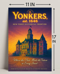 Yonkers New Yorks Historical Frontier Poster PosterGoat