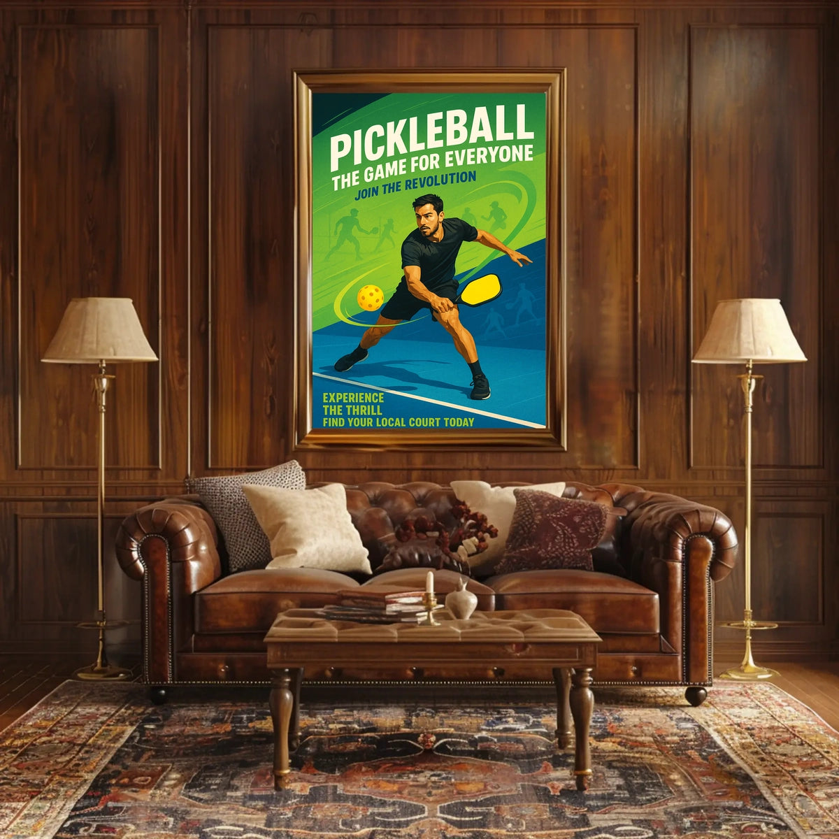 Pickleball Revolution Poster