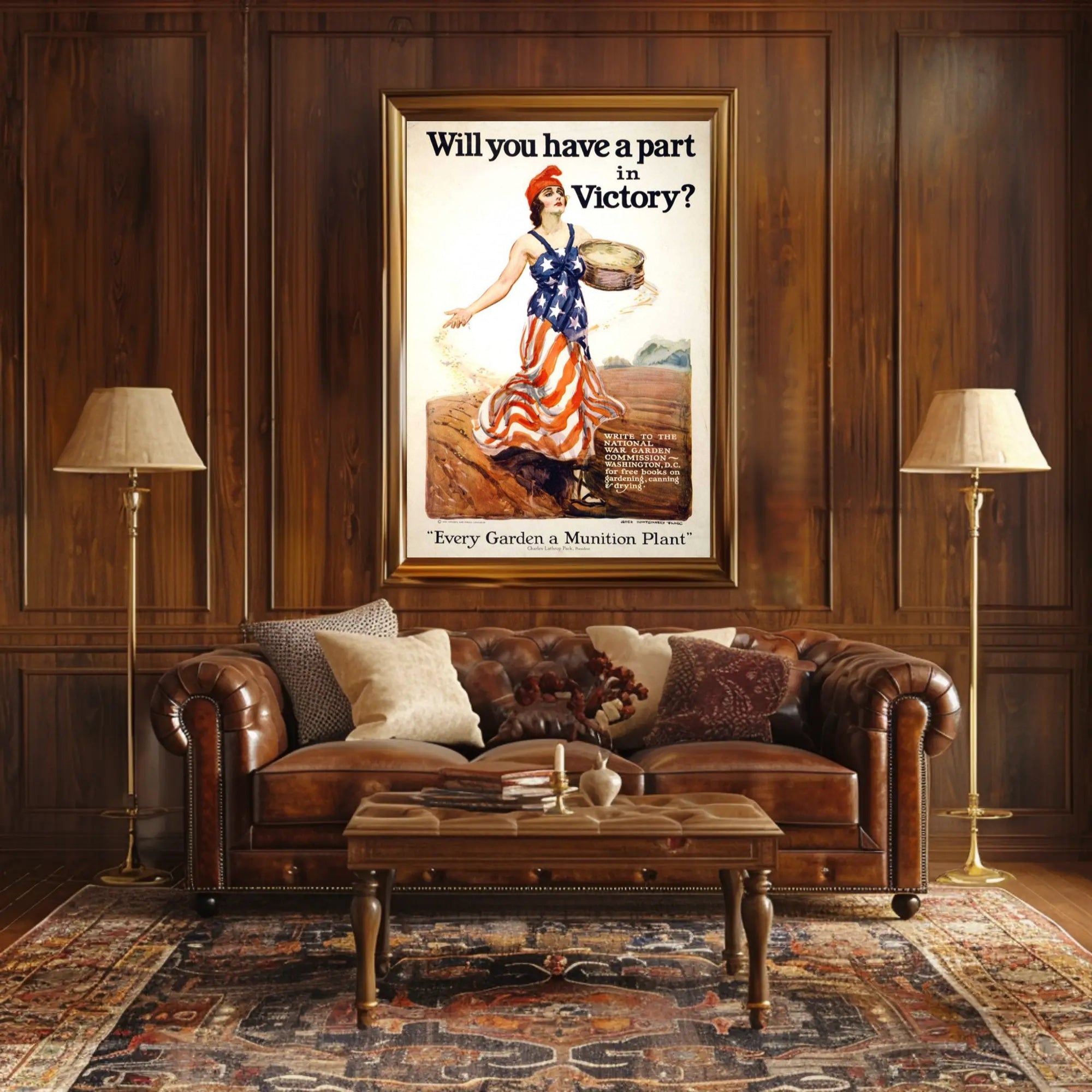 War Garden Poster PosterGoat