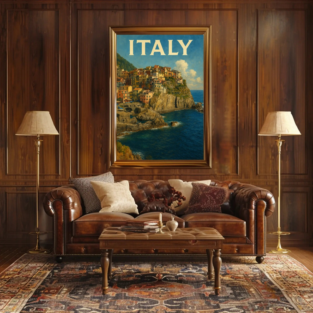 Italy Coastal Beauty Poster