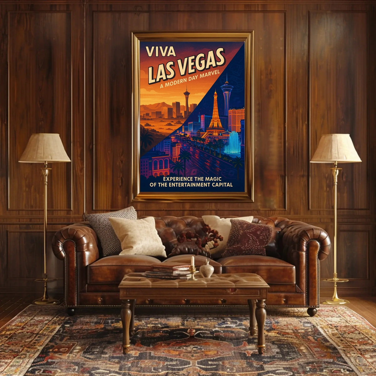 Viva Las Vegas A Modern Day Marvel Poster