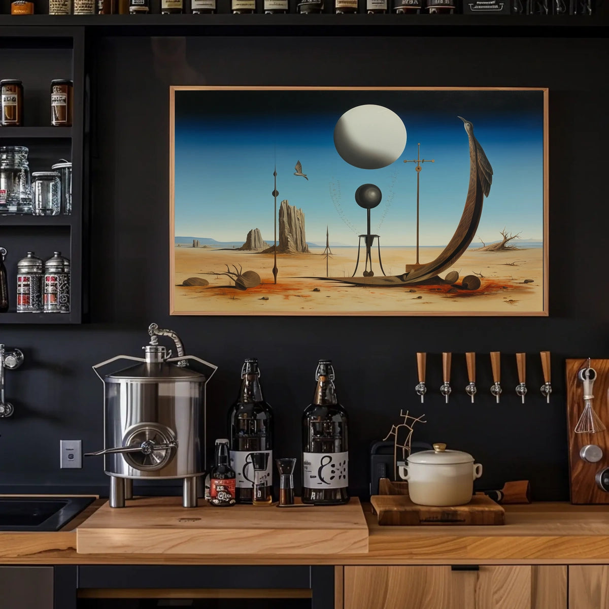 Surreal Desert Landscape Surreal Poster