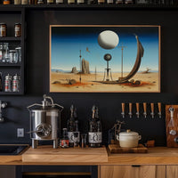 Surreal Desert Landscape Surreal Poster