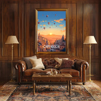Cappadocia Sunrise Adventure Travel Poster