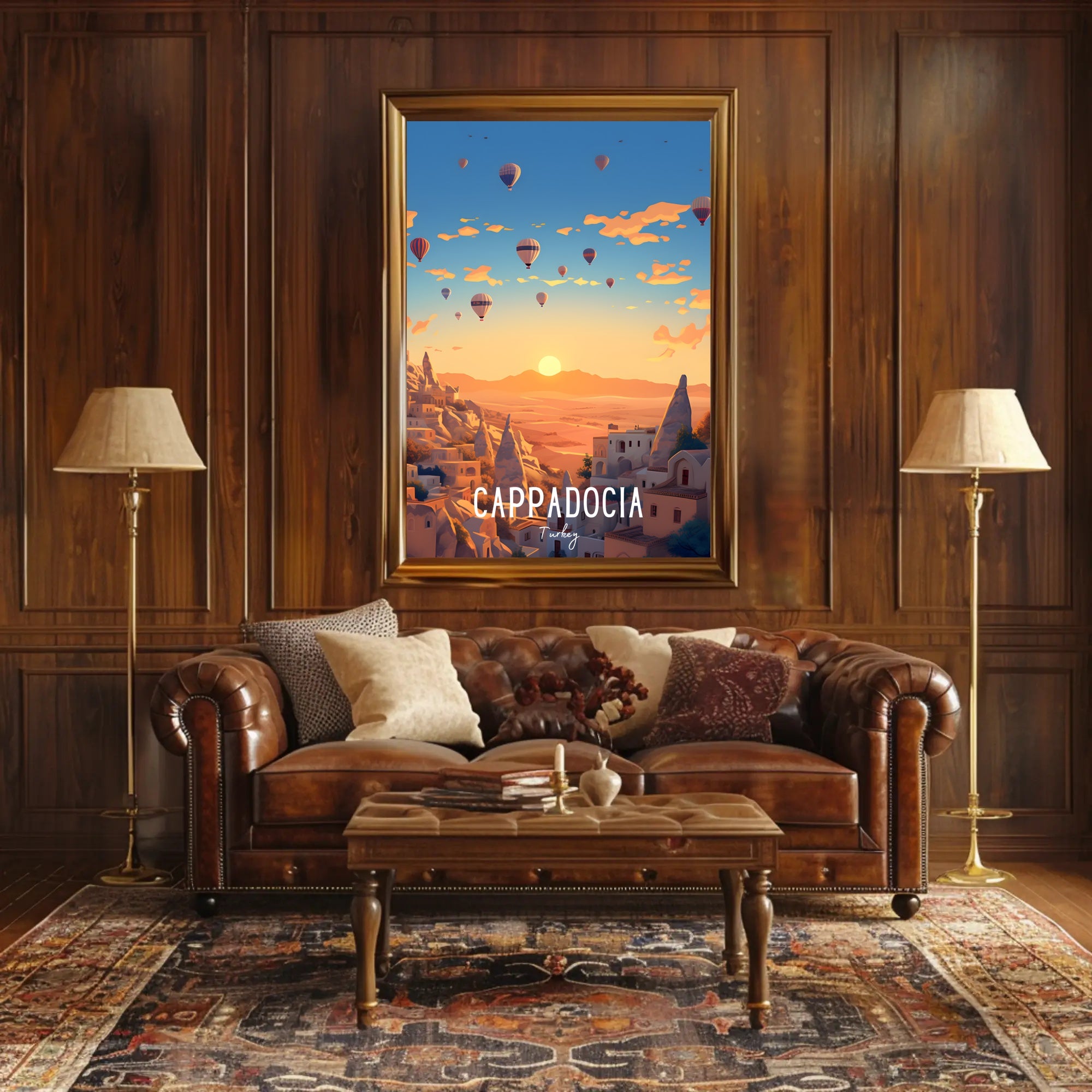 Cappadocia Sunrise Adventure Travel Poster