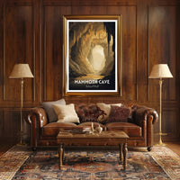 Mammoth Cave National Park Vintage Poster