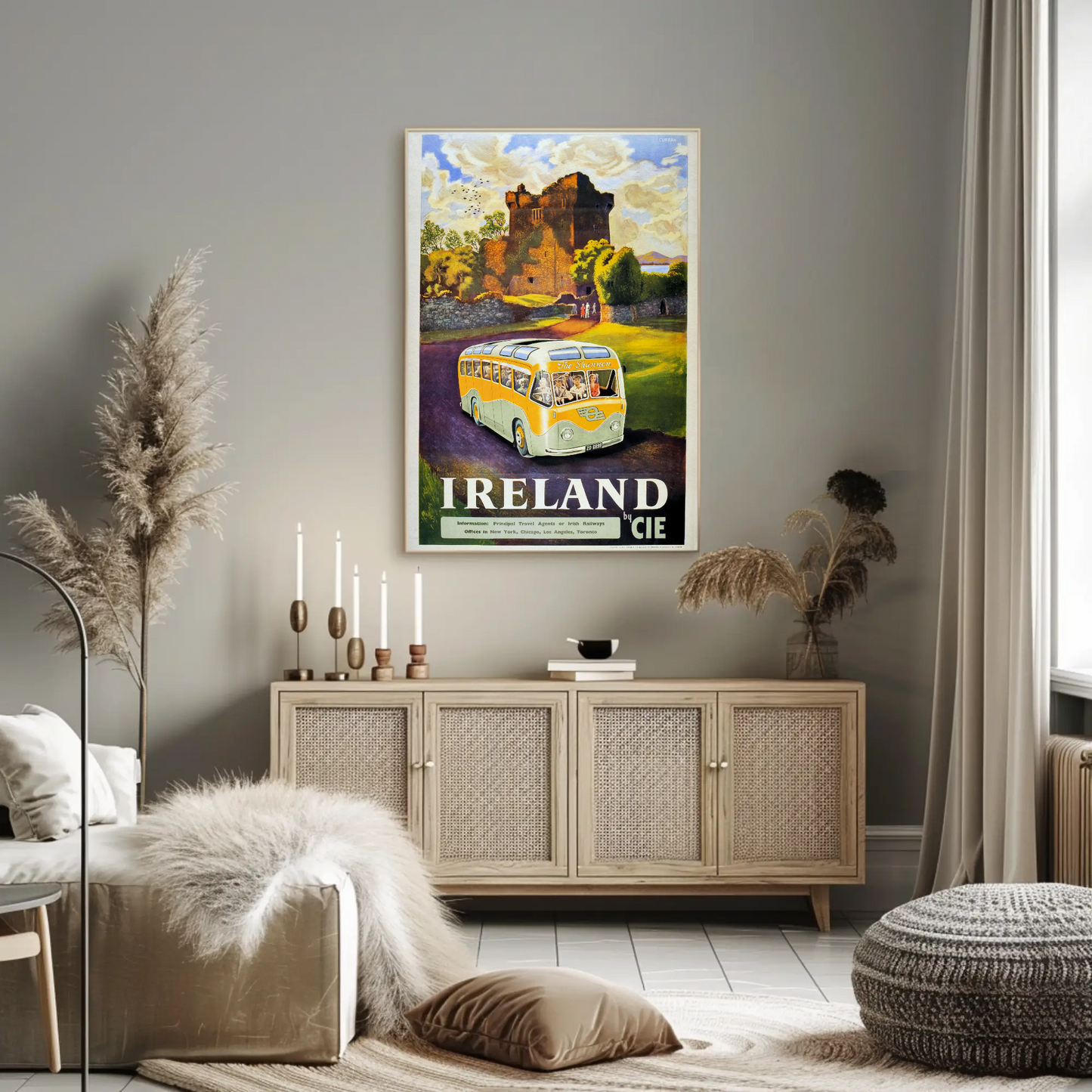 Ireland by CIE Vintage Poster