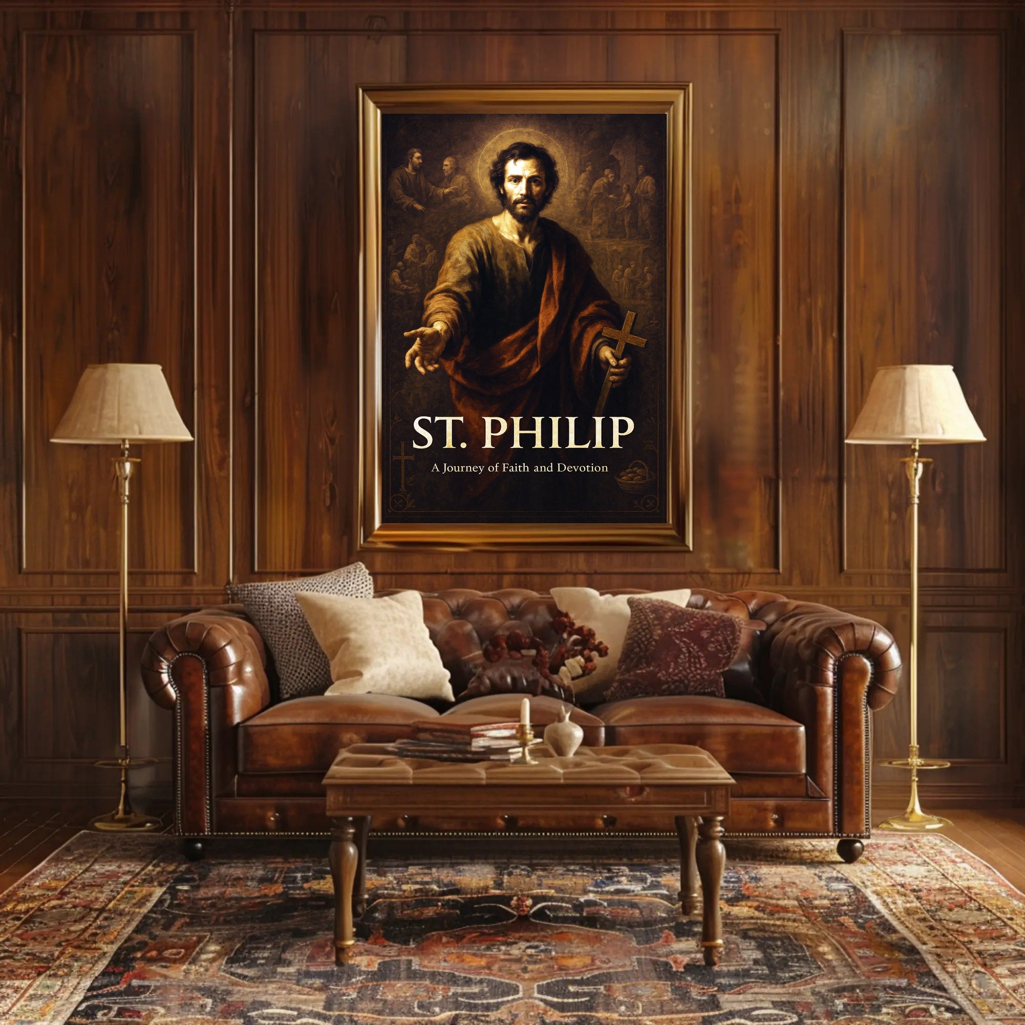 St. Philip A Journey of Faith Poster PosterGoat