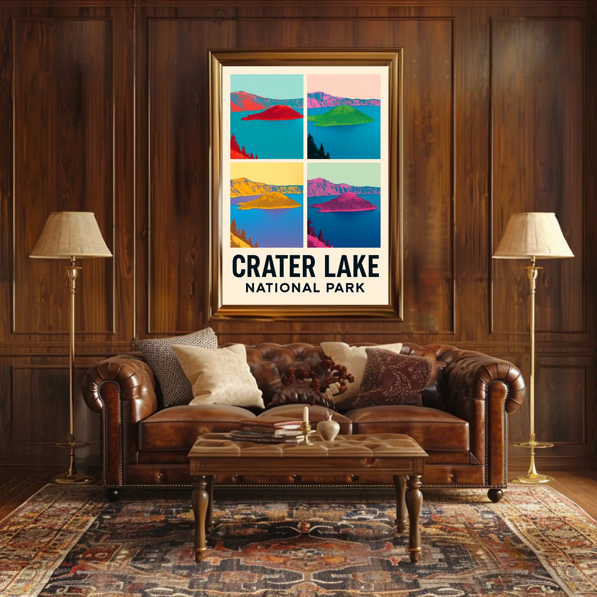 Crater Lake National Park Poster
