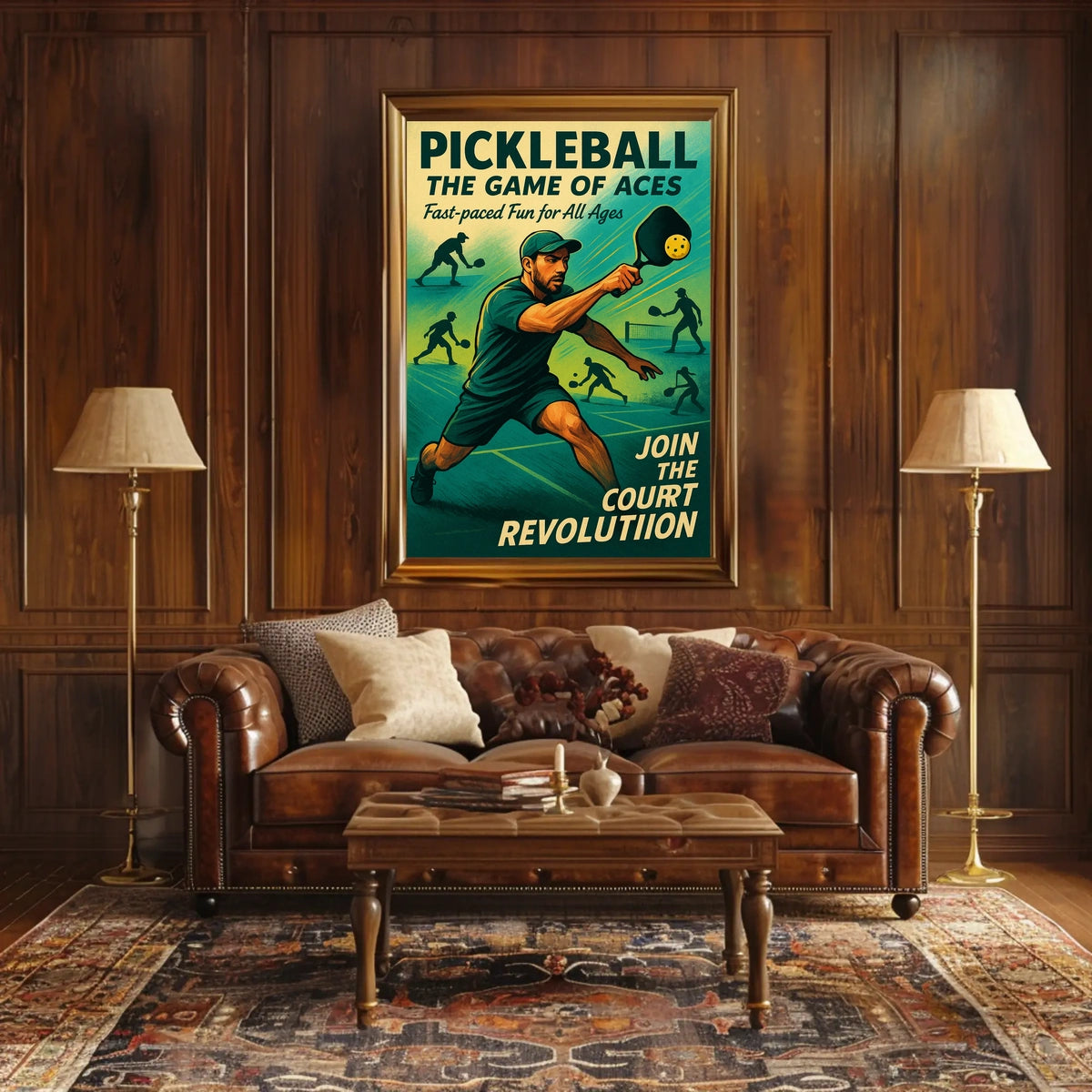 Pickleball Revolution Poster
