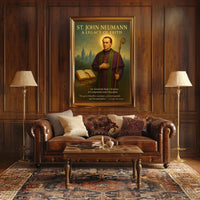 St. John Neumann A Legacy of Faith Poster
