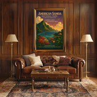 National Park of American Samoa Conservation Poster