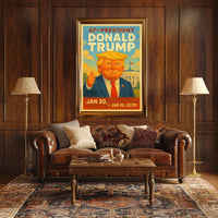 Donald Trump Vision of Prosperity Poster