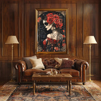 Day Of The Dead Elegance Poster