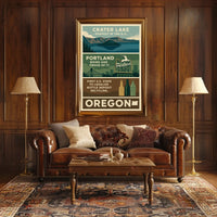 Discover Oregon Poster