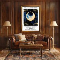 William Morris Cotton Prints Exhibition Poster