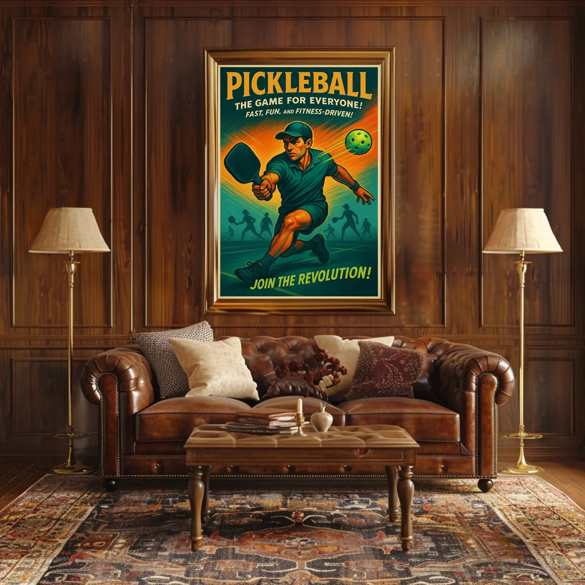 Pickleball Revolution Poster