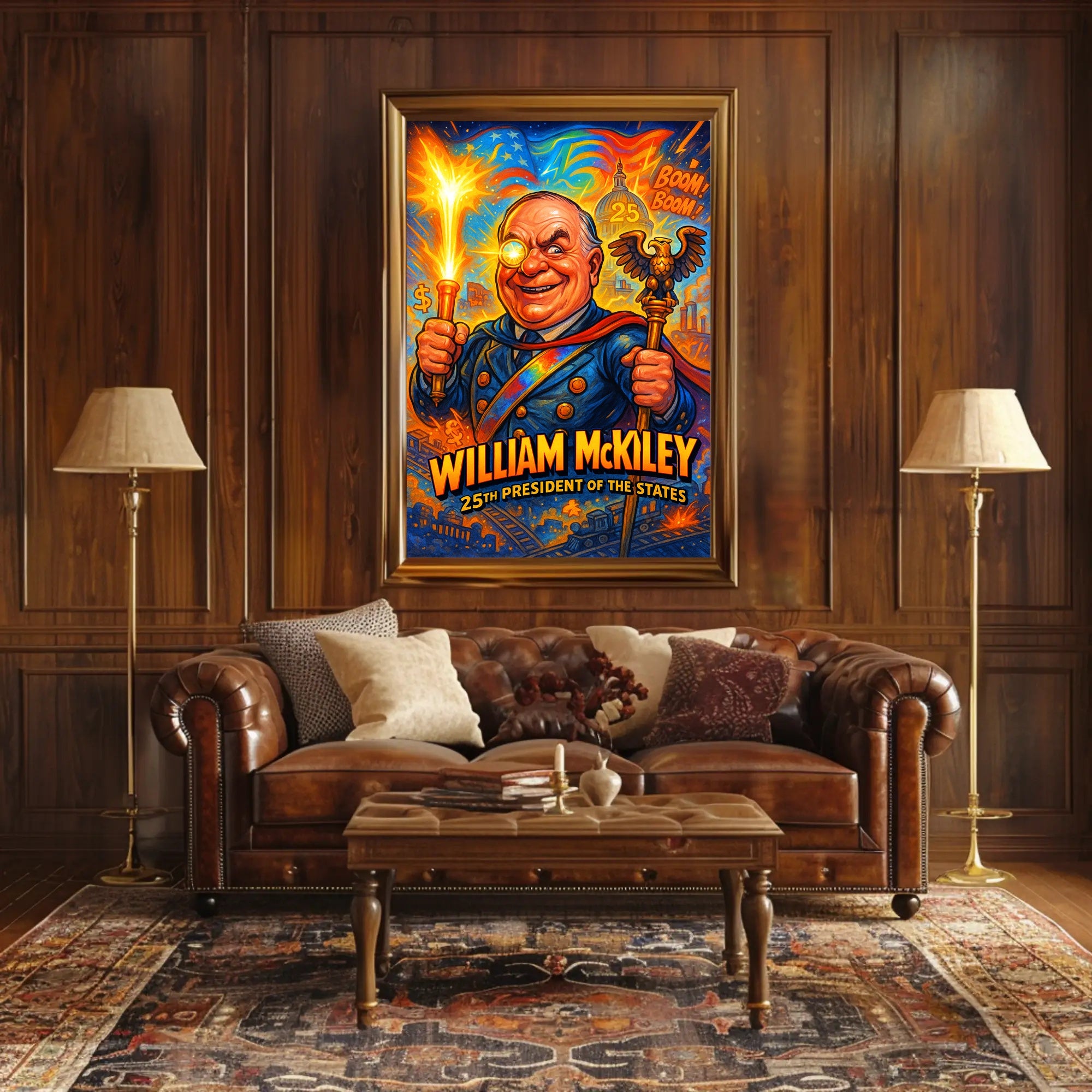 William McKinley 25th President Poster PosterGoat